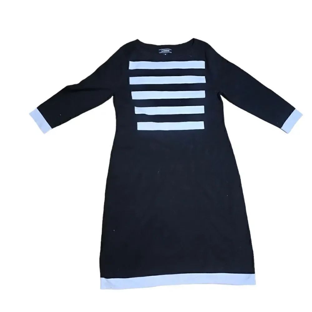 Women's LAND'S END Long Sleeves Sweater Dress Medium